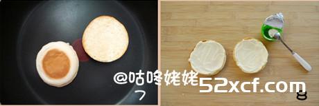 奶酪猪肉汉堡的做法
