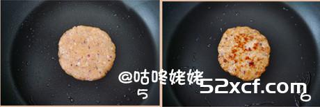 奶酪猪肉汉堡的做法