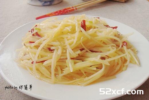 清炒土豆丝的热量