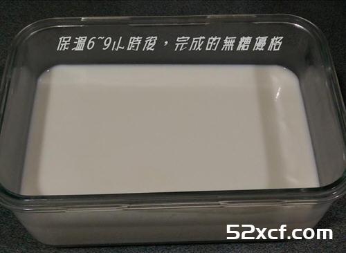 自制无糖优格电锅版的做法