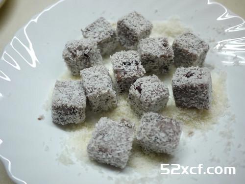 红豆紫米雪花糕的做法