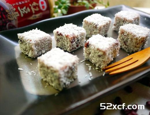 红豆紫米雪花糕的做法