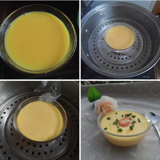 虾仁鸡蛋羹的做法