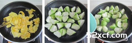鸡蛋炒丝瓜的做法