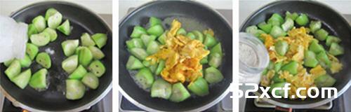 鸡蛋炒丝瓜的做法
