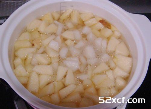苹果雪梨水果羹的做法
