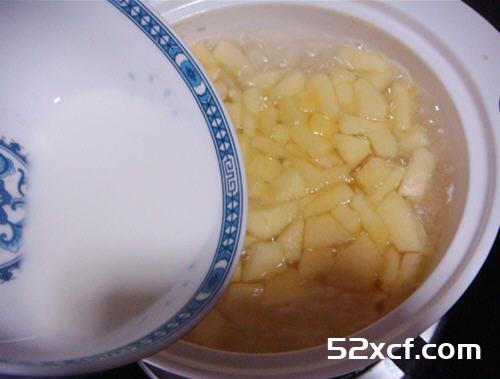 苹果雪梨水果羹的做法