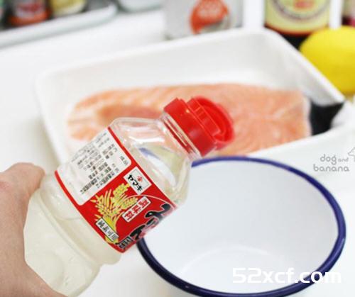 用椰子油照烧鲑鱼排