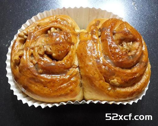 咖啡炼乳核桃面包的做法