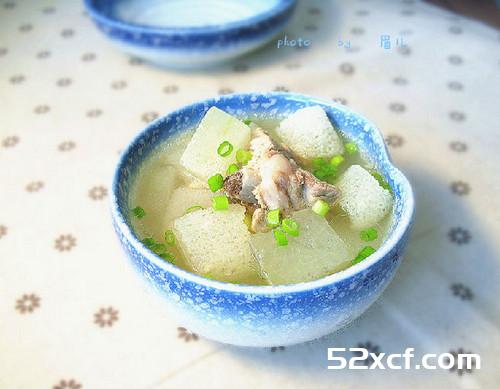 竹荪冬瓜排骨汤的做法