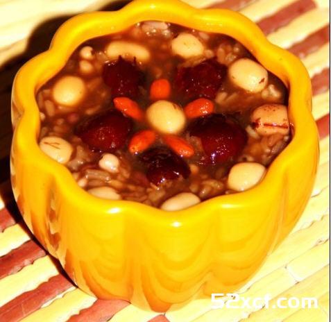 红豆莲子糯米粥的做法