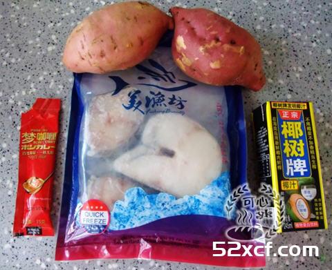 烤红薯鳕鱼排的做法