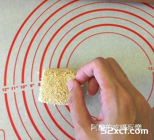芝麻烧饼烤箱版的做法