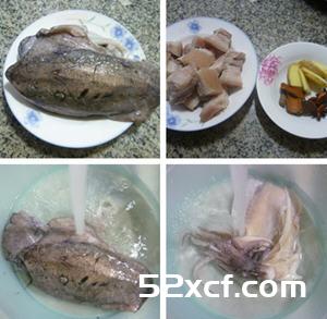 目鱼烧五花肉的做法