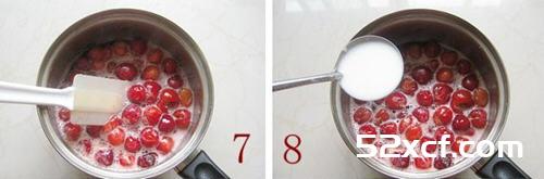 香甜软糯樱桃派