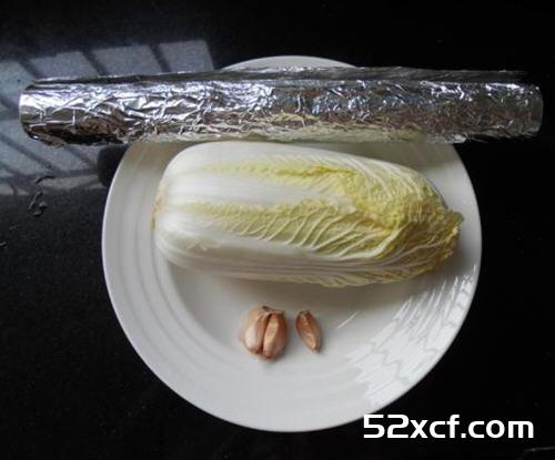 锡纸烤白菜的做法