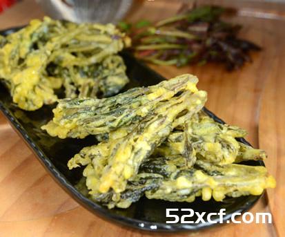 炸香椿芽鱼的做法