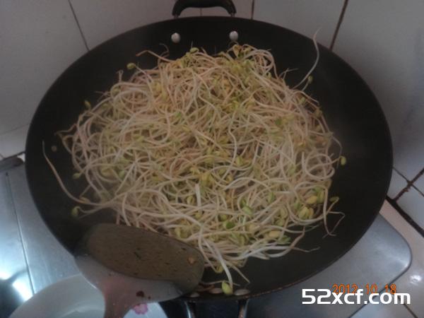 清炒黄豆芽的做法