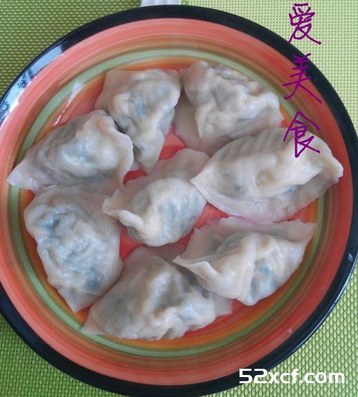 甜椒蛤肉水饺的做法
