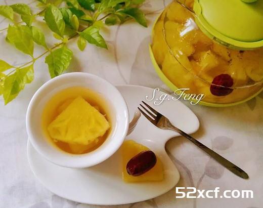 红枣凤梨茶的做法