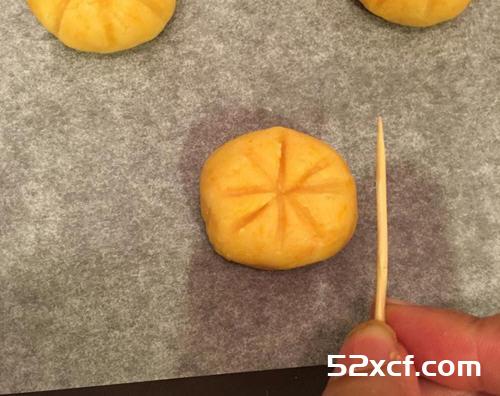超简单万圣节南瓜饼干的做法图解