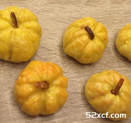 超简单万圣节南瓜饼干的做法图解