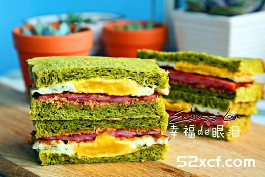 抹茶三明治的做法