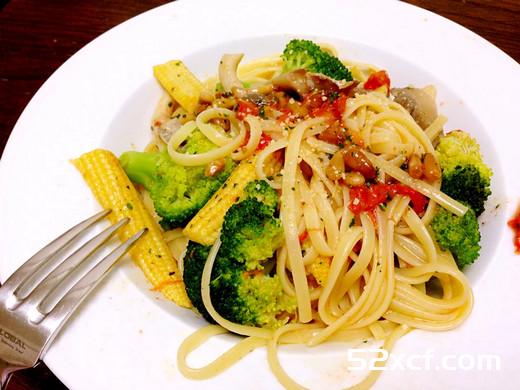 松子义大利面的做法