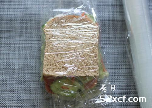 全麦超厚三明治的做法