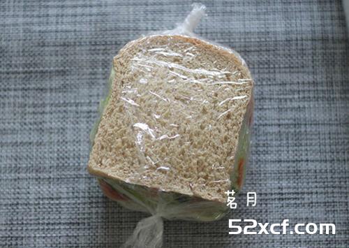 全麦超厚三明治的做法