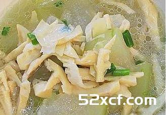冬瓜笋干汤的家常做法