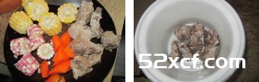 玉米胡萝卜猪骨汤的做法教