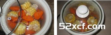 玉米胡萝卜猪骨汤的做法教