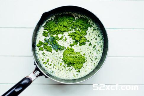 自制抹茶冰激凌的