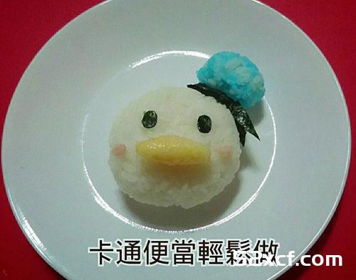 Tsumtsum唐老鸭大头卡通造型便当的做法