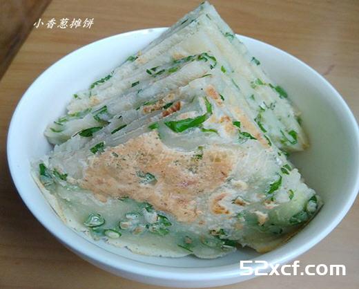 小香葱摊饼的做法