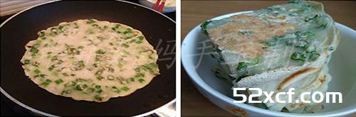 小香葱摊饼的做法