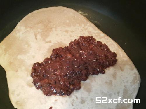 红豆紫米锅饼的做法