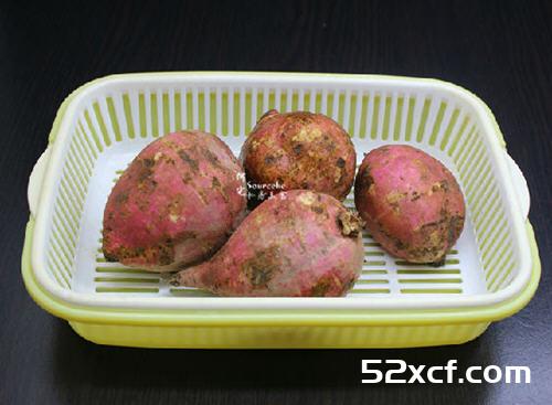 糖醋白薯的做法