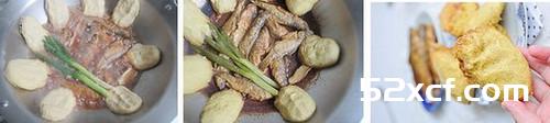 大锅炖小鱼烀饼子的做法