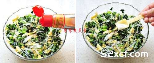 烤箱版菠菜粉丝煎饺