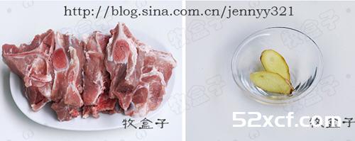 鲜土伏苓粉葛祛湿汤的做法