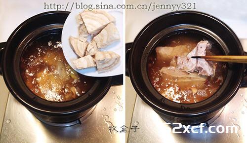 鲜土伏苓粉葛祛湿汤的做法