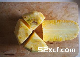 青柠拌菠萝的做法