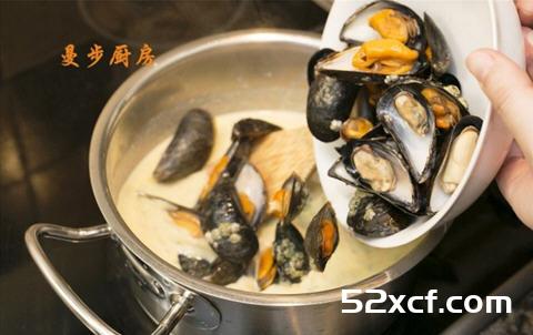 法式奶油青口淡菜