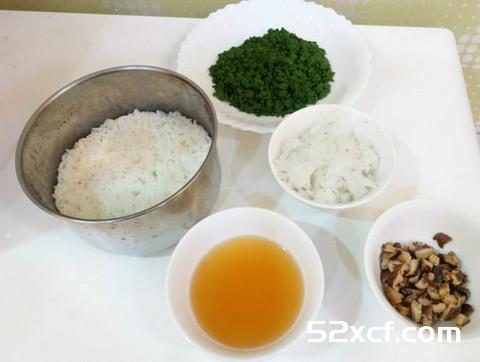 香菇翡翠吻仔鱼粥的做法