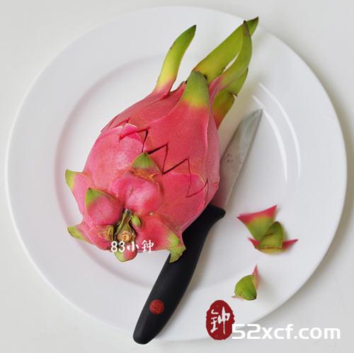 火龙果莲花的做法