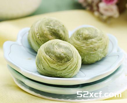 抹茶奶黄酥的做法