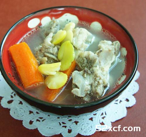 蚕豆胡萝卜筒骨汤怎么做