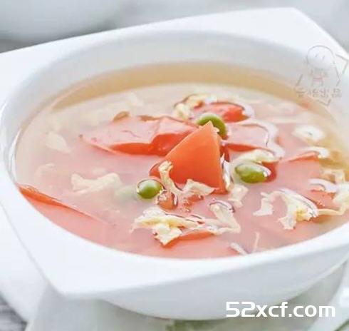 西红柿豌豆鸡蛋汤的做法